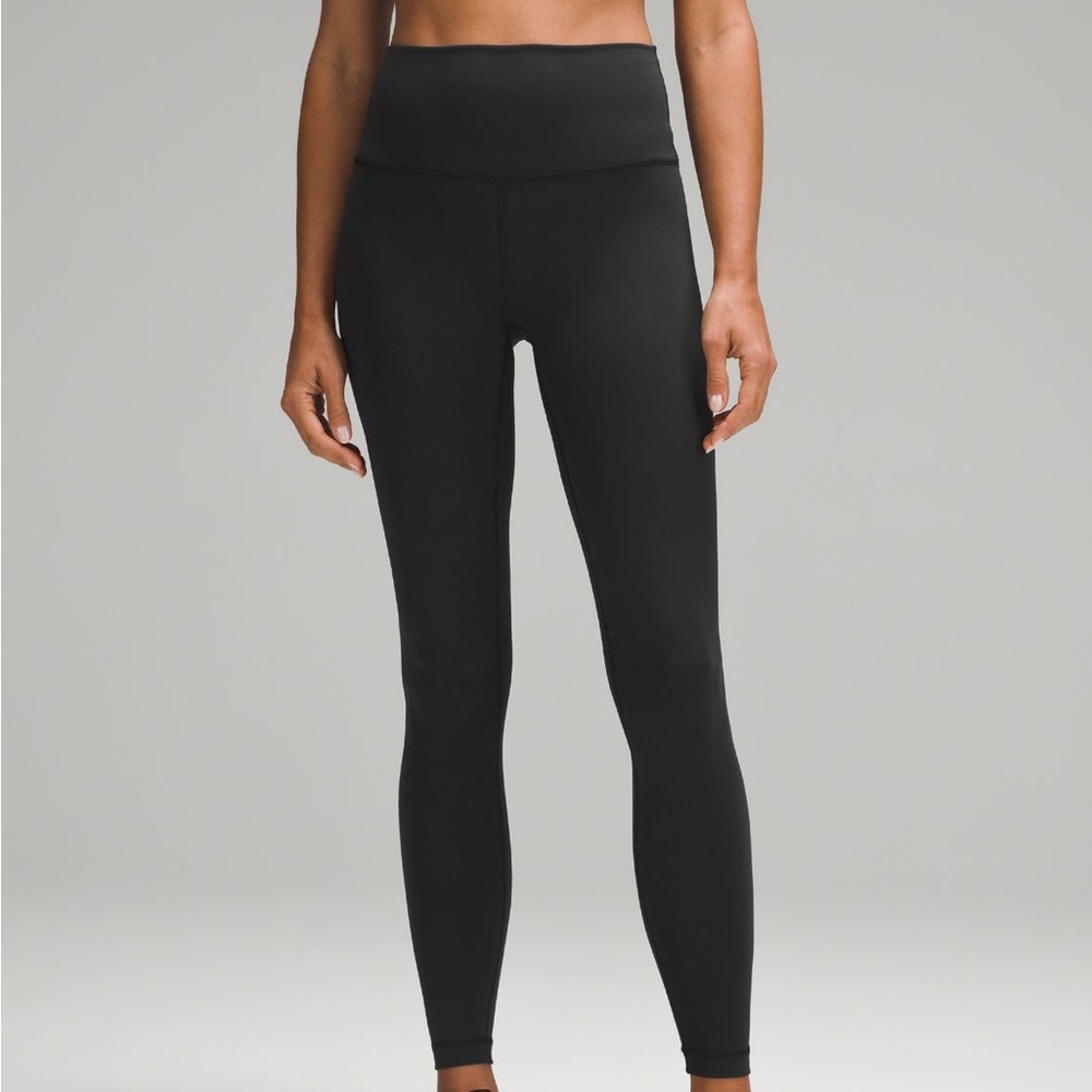 Black Lululemon Align Leggings 28”